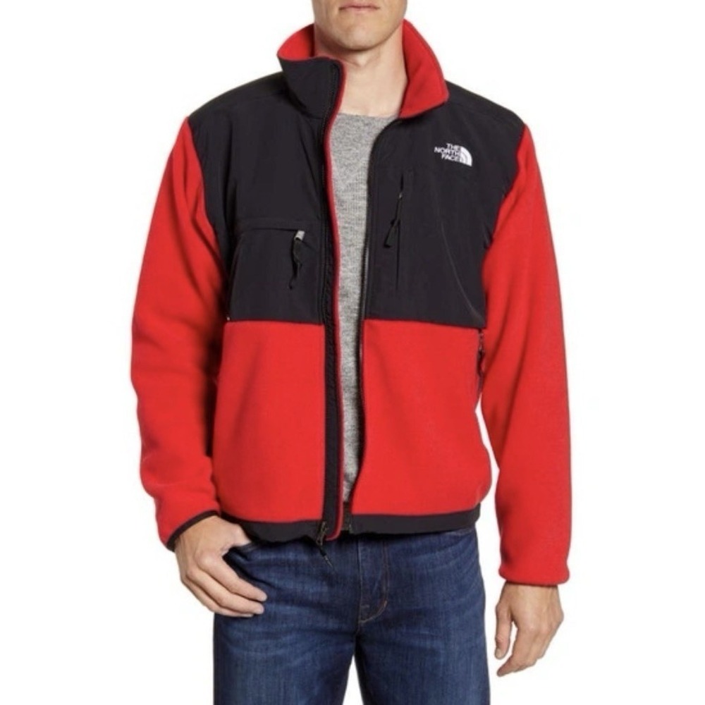 NEW The North Face Mens 1995 Retro Denali Recycled Fleece Jacket TNF Red Large